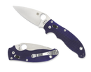 Spyderco Manix 2 Knife Dark Blue G-10 (3.37" CPM-S110V) C101GPDBL2