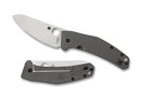 Spyderco SpydieChef Frame Lock Knife Gray Ti (3.3" Satin) C211TIP