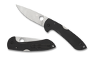 Spyderco Siren Lockback Knife Black G-10 (3.6" Satin) C247GP
