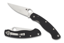 Spyderco Military Knife Black G-10 (4" Satin S30V) C36GPE