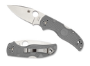 Spyderco Native 5 Lightweight Lockback Knife Gray FRN (3" Satin Maxamet) C41PGY5