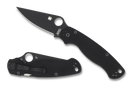Spyderco Paramilitary 2 Knife Black G-10 (3.4" Black S30V) C81GPBK2
