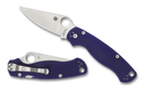 Spyderco Paramilitary 2 Knife Blue/Purple G-10 (3.4" Satin CPM-S110V) C81GPDBL2