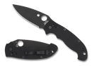 Spyderco Manix 2 XL Black G-10 Knife (3.88" Black) C95GPBBK2