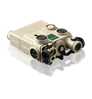 Steiner DBAL-A3 class 1/3R Civilian Visible Green/IR Laser Sight with IR Illuminator