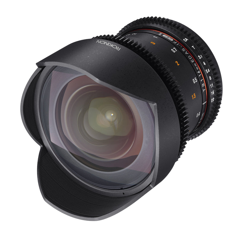 Rokinon 14mm T3.1 Full Frame Ultra Wide Angle Cine DS