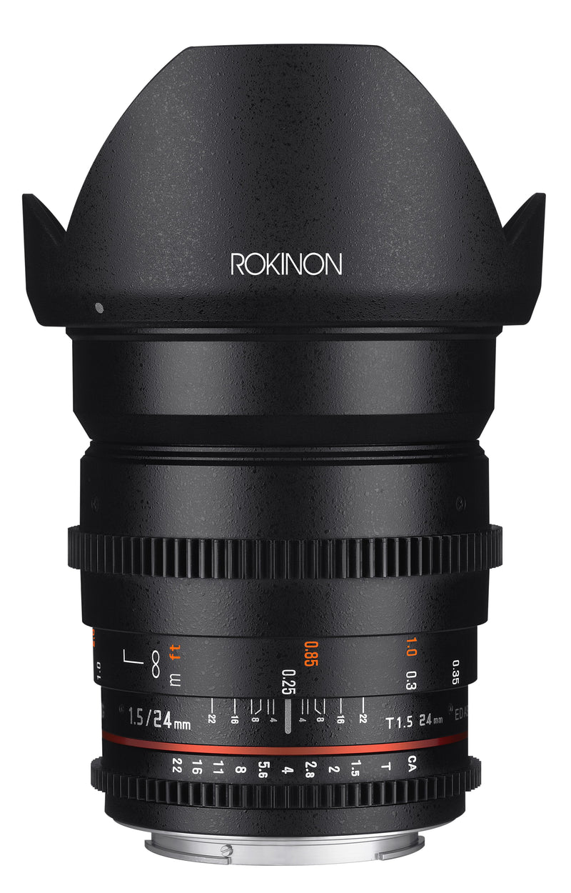 Rokinon 24mm T1.5 Full Frame Wide Angle Cine DS
