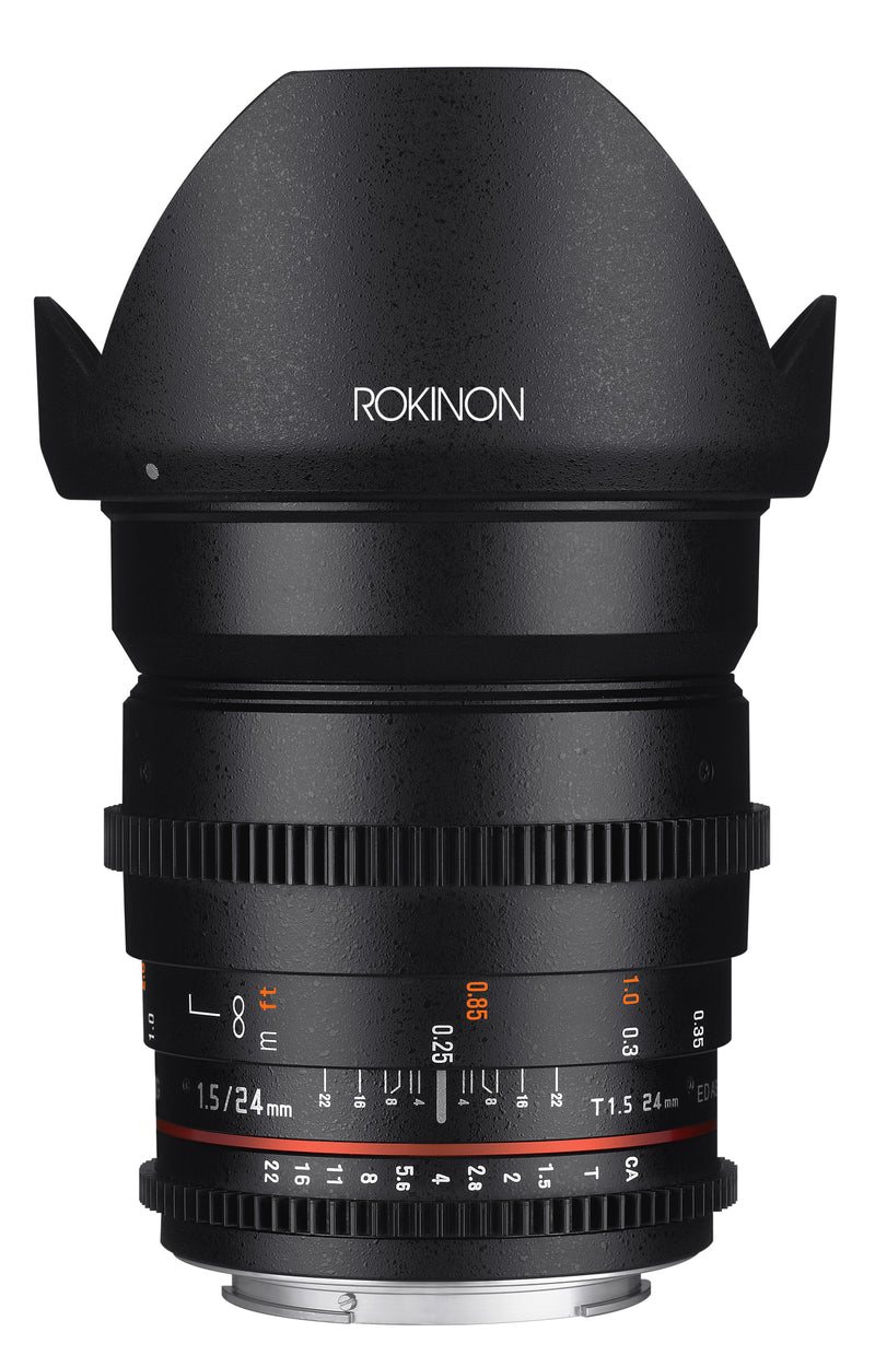 Rokinon 24mm T1.5 Full Frame Wide Angle Cine DS