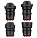 Rokinon 24, 35, 50, 85mm T1.5 Cine DS Lens Bundle