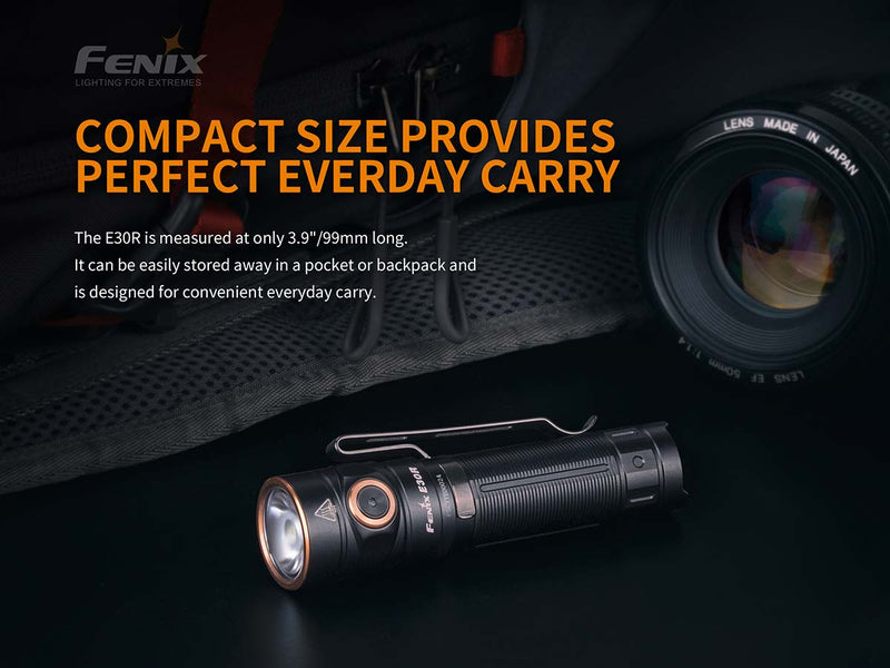 Fenix Flashlight E30R Rechargeable Flashlight