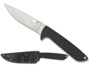 Spyderco WaterWay Fixed Blade Knife Black G-10 (4.4" Satin) FB43GPZ
