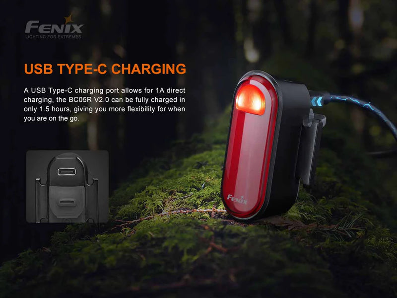 Fenix BC05R V2.0 Rechargeable Bike Taillight