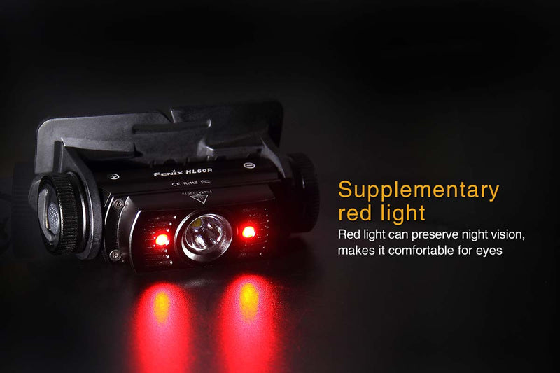 Fenix Flashlight HL60R Rechargeable Headlamp