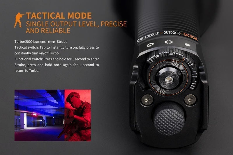 Fenix Flashlight TK35UE Tactical LED Flashlight