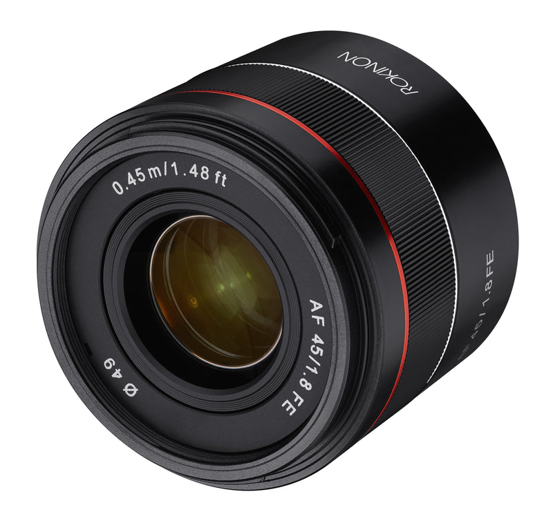 Rokinon 45mm F1.8 AF Compact Full Frame (Sony E)
