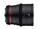 Rokinon 24, 35, 50, 85mm T1.5 Cine DSX Lens Bundle