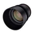 Rokinon 85mm T1.5 High Speed Full Frame Telephoto Cine DSX