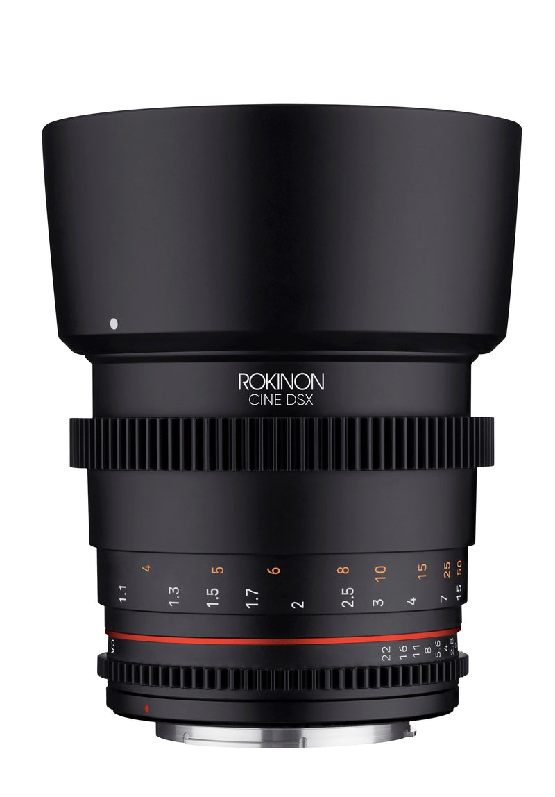 Rokinon 85mm T1.5 High Speed Full Frame Telephoto Cine DSX