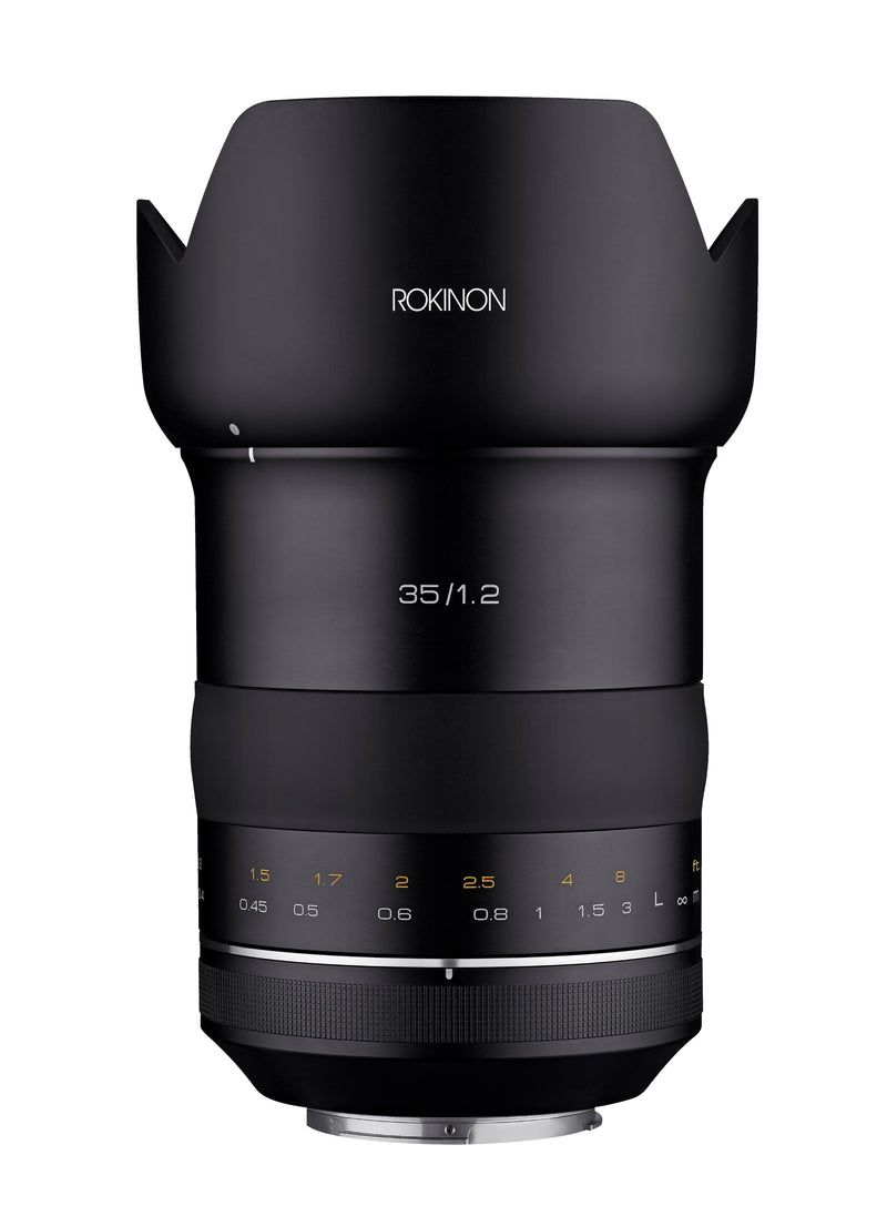 Rokinon 35mm F1.2 SP Full Frame (Canon EF with Automatic Chip)