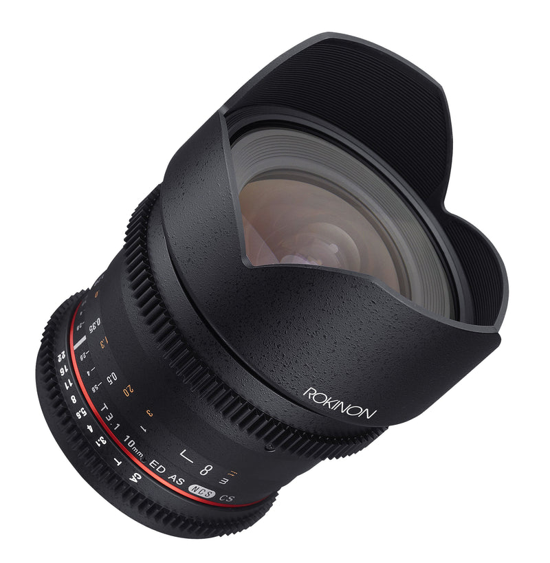 Rokinon 10mm T3.1 Ultra Wide Angle Cine DS