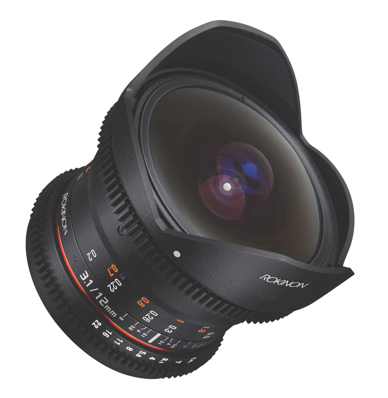 Rokinon 12mm T3.1 Full Frame Fisheye Cine DS