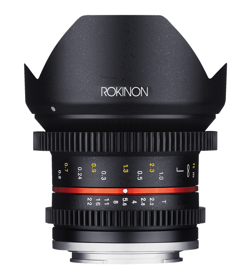 Rokinon 12mm T2.2 Compact High Speed Wide Angle Cine