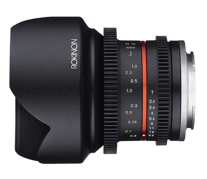 Rokinon 12mm T2.2 Compact High Speed Wide Angle Cine