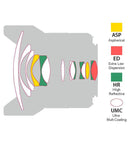 Rokinon 14mm F2.8 AF Weather Sealed Wide Angle (Canon EF)