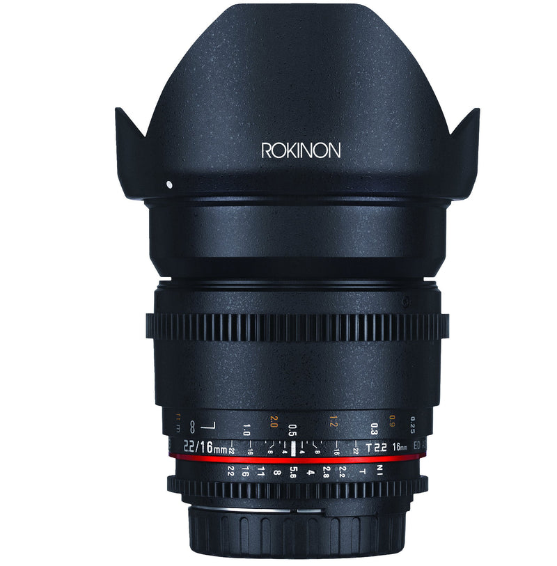 Rokinon 16mm T2.2 High Speed Wide Angle Cine DS