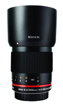 Rokinon 300mm F6.3 Catadioptric Compact Telephoto for Mirrorless Cameras