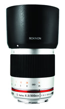 Rokinon 300mm F6.3 Catadioptric Compact Telephoto for Mirrorless Cameras