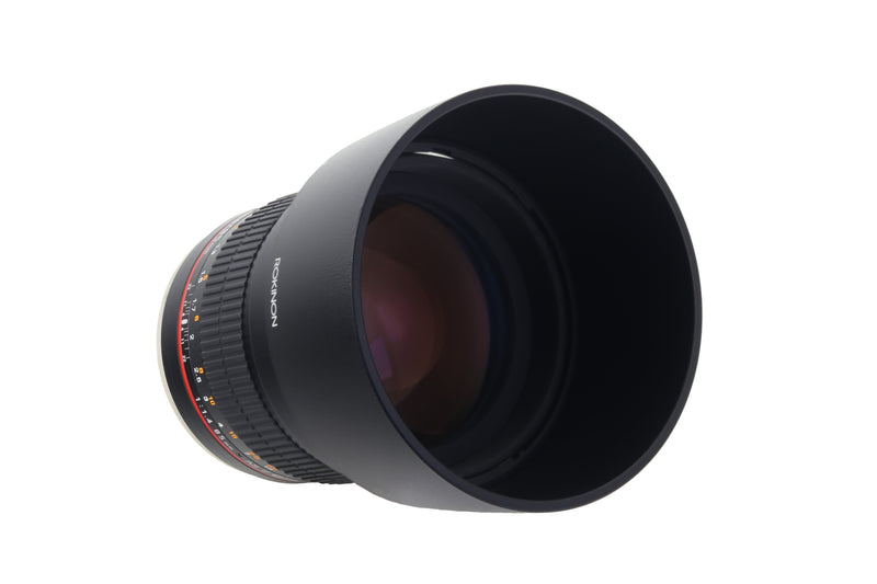 Rokinon 85mm F1.4 Full Frame