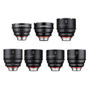 XEEN 14, 16, 24, 35, 50, 85, 135mm Pro Cinema Lens Bundle