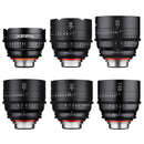XEEN 16, 24, 35, 50, 85, 135mm Pro Cinema Lens Bundle