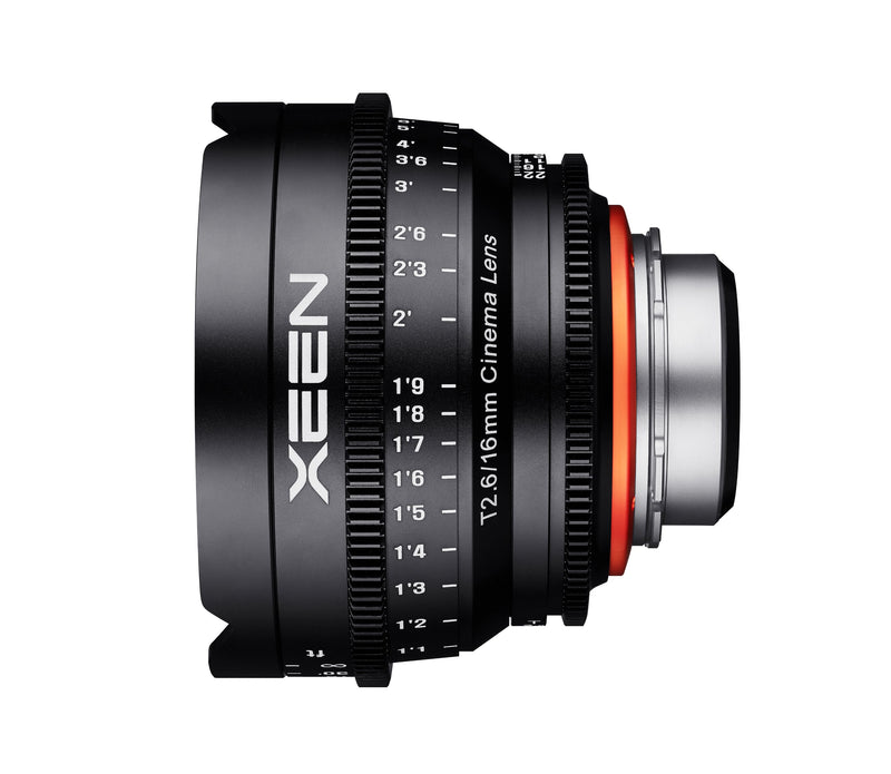 XEEN 16, 35, 50, 85mm Pro Cinema Lens Bundle