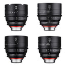 XEEN 24, 35, 50, 85mm Pro Cinema Lens Bundle