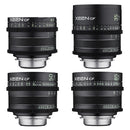 XEEN CF 16, 35, 50, 85mm Pro Cinema Lens Bundle