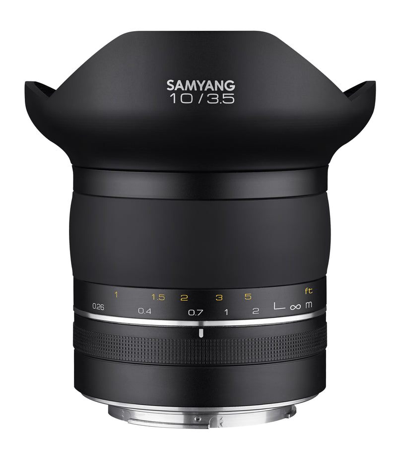 Samyang 10mm F3.5 XP Full Frame (Canon EF with Automatic Chip)