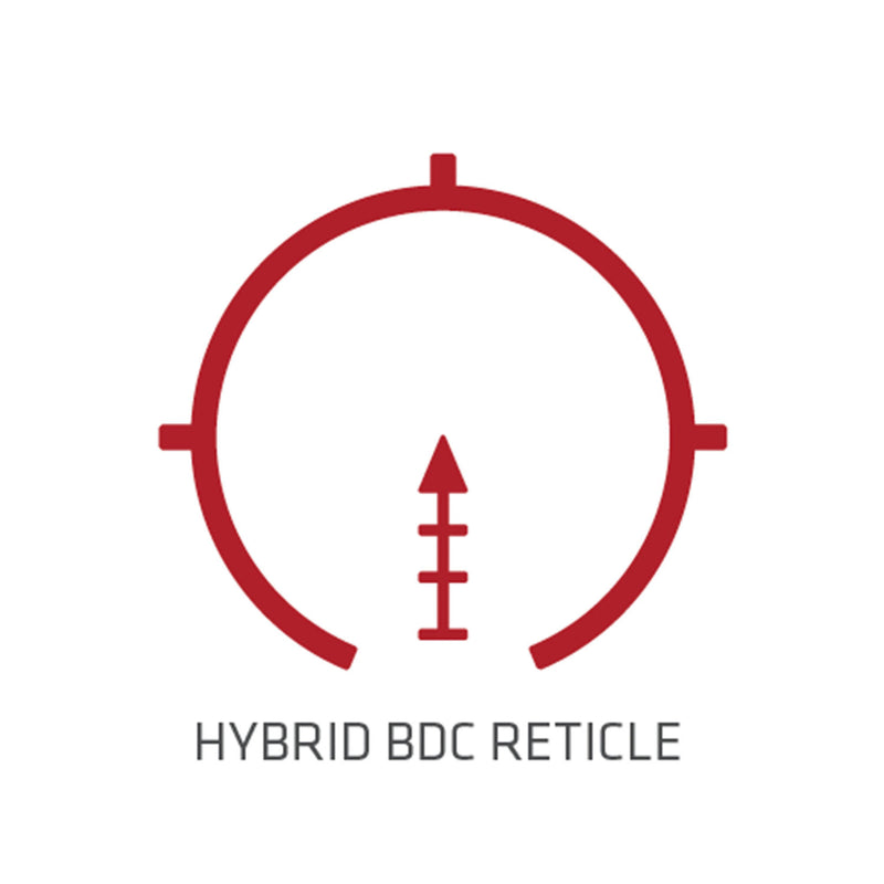 Crimson Trace CTS-1100 Illuminated 3.5X Red Dot Battlesight