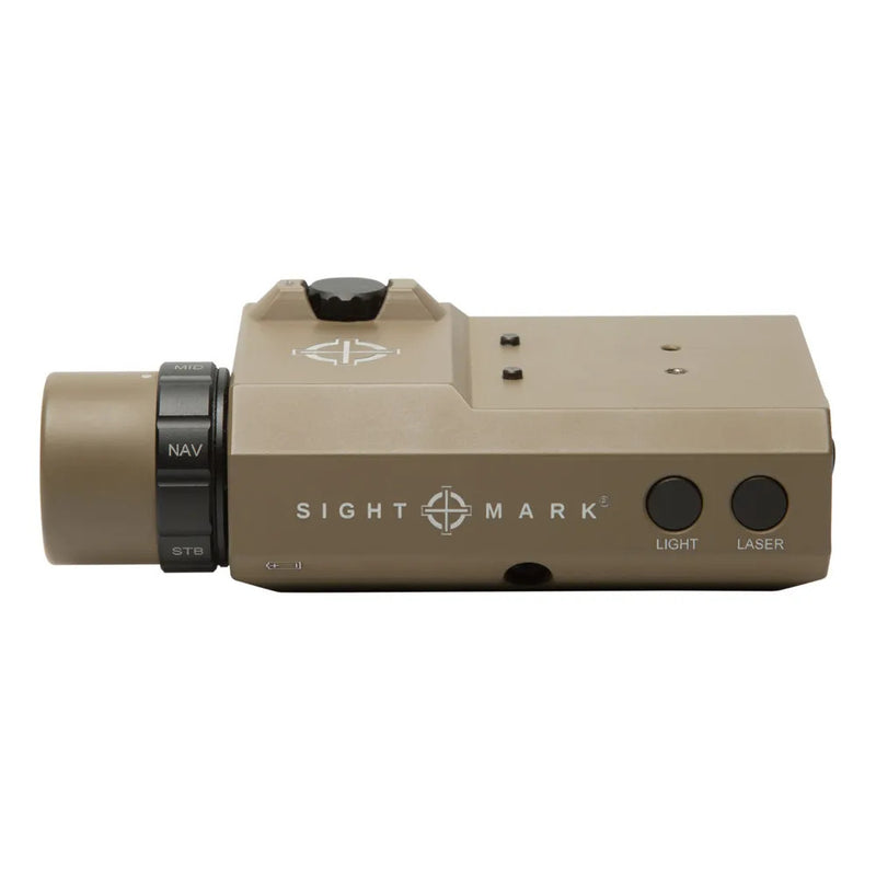 Sightmark LoPro Combo Flashlight (Visible and IR) and Green Laser Sight