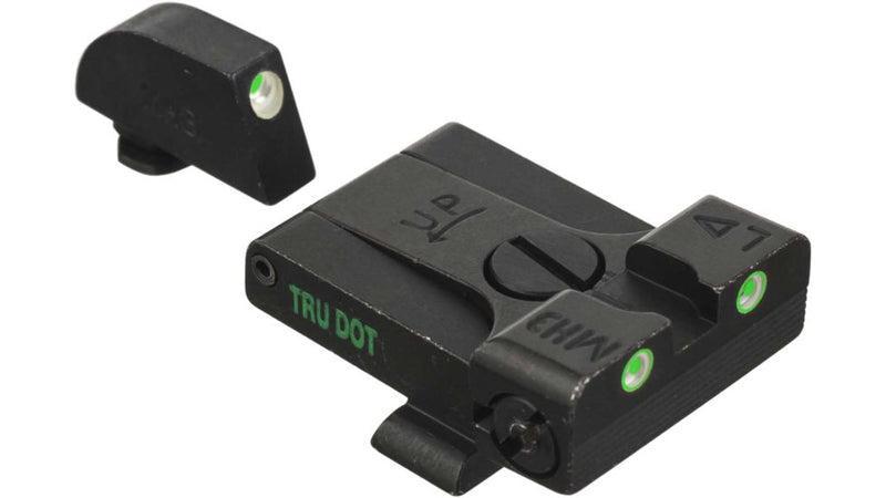 Meprolight Mepro Tru-Dot Self-Illuminated Adjustable Pistol Sight for Glock (All Models)
