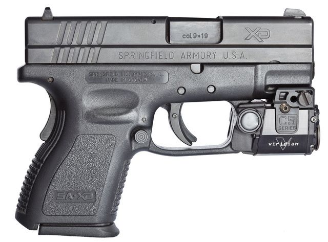 Viridian C5L Green Laser Sight + Tactical Light with TacLoc Holster